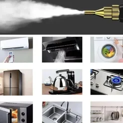 Online Tryckångrengörare 2500W Hög Temperatur, 1200ml Stor Tank (Vit)