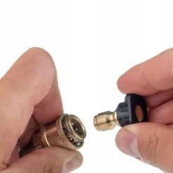 Best Rosfix Tryckpistol Fortis 4000 PSI + 5 Quick Connect Munstycken – M22 | Adapter EasyLock | Kompatibel med Karcher HD, Lavor, Parkside