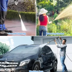 Sale Trycktvättar Lance, Justerbar Högtrycksspruta, Högtrycksslangmunstycke, med 3 Munstycken