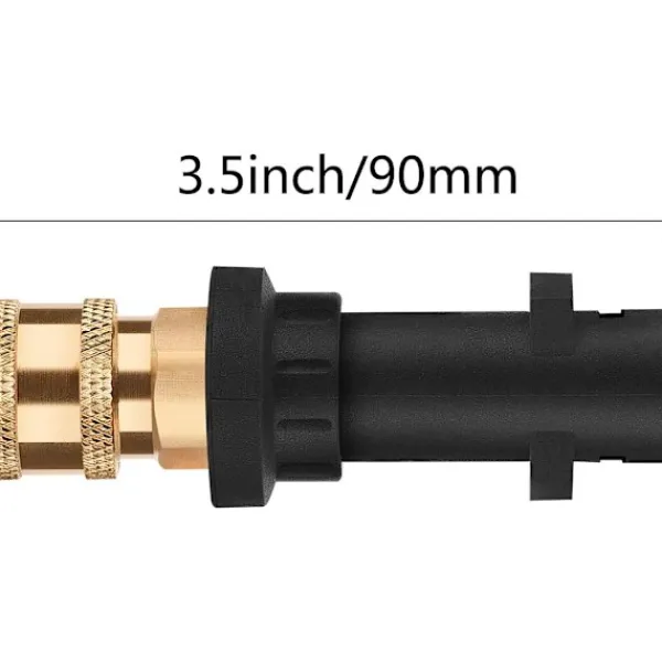 New Trycktvättsadapter för Karcher K2 - K7, omvandlar bajonettkoppling
