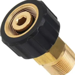 Online Trycktvättslanganslutningar, M22 x 15mm hona till M22 x 14mm hane snabbkoppling trycktvättsadapter
