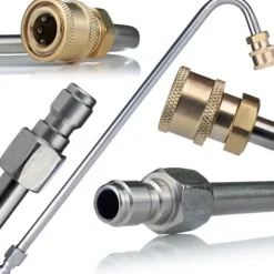 Online Rosfix Trycktvättslans U-Typ 1/4 Tum 34Cm – Högtryck | Max 250 Bar | Kompatibel med Lavor, Parkside