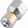 Clearance TS-Roterande rengöringsmunstycke 3/8'' BSP Avloppstryck Rengöringsslang Munstycke i rostfritt stål