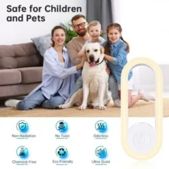 Sale TS-Set med 4 Elektroniska Ultraljudsskrämmare för Insekter och Anti-gnagare för Gnagare, Möss, Myggor, Spindlar, Kackerlackor, Flugor