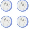 Best TS-Ultraljud Myggavvisare 4-pack, elektronisk ultraljuds skadedjursbekämpare och anti-gnagare för gnagare möss myggor kackerlackor spindlar flugor N | Fyndiq
