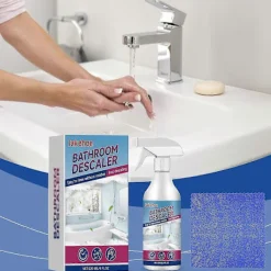 Discount AcserGery Tuff Fläckborttagare, Avkalkningsspray för Badrum, Duschrengöring mot Kalkavlagringar, Allrengöringsskum Spray för Badrum