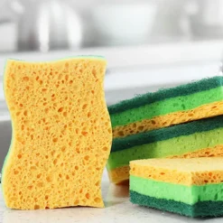 Online Tunga Cellulosaskrubbsvampar - 16-pack, Dubbelsidig Skrubb