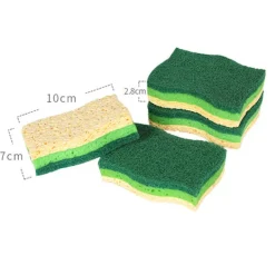 Online Tunga Cellulosaskrubbsvampar - 16-pack, Dubbelsidig Skrubb