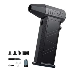 New Turbo Jet Fläkt 300000RPM Kraftfull Luftfläkt Borstlös Motor Turbo Fläkt 8000mAh Souffleur Air Puiss