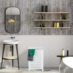 Clearance B2X Tvätt Pineträ Vit