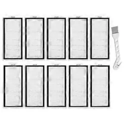 New Tvättbara Hepa-filter för Xiaomi Roborock Q7 Max Q7 Max+ T8 Robotdammsugare Ersättningstillbehör