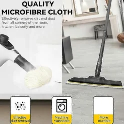 Online DAO Tvättbara ångmoppdynor för Kärcher SC2 SC3 SC4 SC5, mikrofiberduk [DB]
