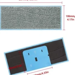 Online Tvättbara rengöringsdukar kompatibla med iRobot Braava Jet M6, återanvändbara tvättbara våtmoppar