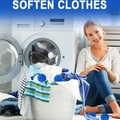 Hot Tvättboll för tvättmaskin, 6 st tvättbollar, torkbollar, torktumlareboll, tvättboll, återanvändbar torkboll torkboll tvättboll