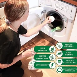 Online Tvättbollar i ull för mjukare tyg 6pcs