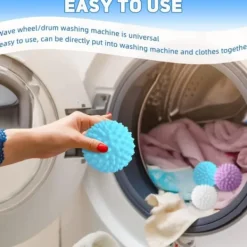 Hot Tvättbollar 9-pack torkbollar för tvättmaskin Tvättbollar