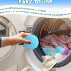 Discount Tvättbollar 9-pack torkbollar för tvättmaskin Tvättbollar