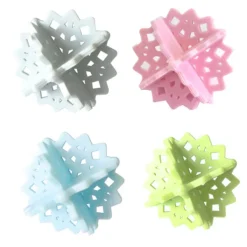 Hot INF Tvättbollar som samlar upp ludd och hår 4-pack, Tvättboll för Tvättmaskin Flerfärgad