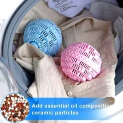Sale Tvättbollar, återanvändbara miljövänliga tvättbollar, naturliga
