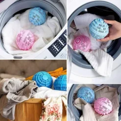 Sale Tvättbollar, återanvändbara miljövänliga tvättbollar, naturliga