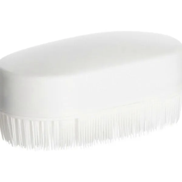 Online Tvättborste, Multifunktionell Mjuk Borst Hushåll Avtagbar Vit Plast Handhållen Rengöringsborste