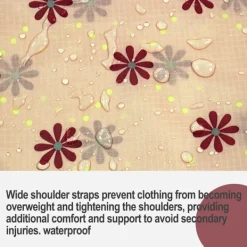 Outlet LBSS Tvättförkläde med stor ficka Fuktsäker Torkkläder Organizer Tvätttillbehör