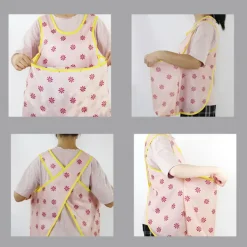 Outlet LBSS Tvättförkläde med stor ficka Fuktsäker Torkkläder Organizer Tvätttillbehör