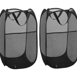 Clearance Tvätthållare [Set om 2] Vikbara Tvätthållare Pop Up Mesh