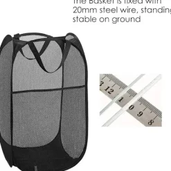 Clearance Tvätthållare [Set om 2] Vikbara Tvätthållare Pop Up Mesh
