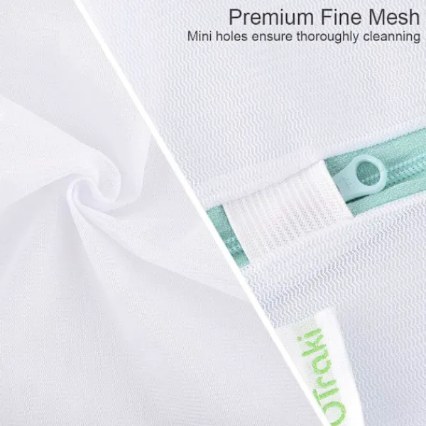 Sale EURL Tvättkassar 60x80cm Set med 2 Mesh Tvättkassar Stor Storlek