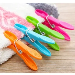 Online Tvättklämmor, 48 plastklämmor, klämmor med starkt grepp