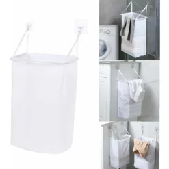 Sale Tvättkorg Hängande Punchfri Hemvägg Förvaring Tvätt