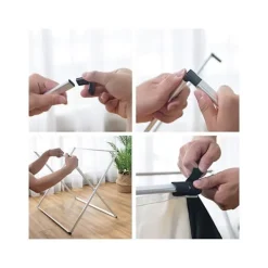 Discount Tvättkorg med 3 Fack - Korg till Tvätt - 135L