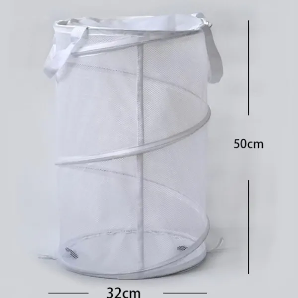 Outlet Tvättkorg Tvättkorg VIT white