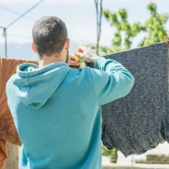 New Tvättlina Utomhus Klädlina Tvättlina Utomhus Mångsidig Flätad Bomull Mjukt Rep för Trädgård och Hantverk | 4mm (10M)