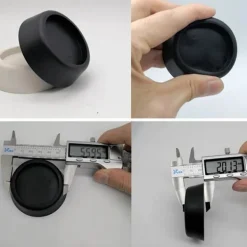 Discount Tvättmaskin Anti-Vibrationskuddar, Svart, 4-pack