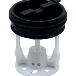 Outlet Tvättmaskin avloppspump, knappskydd, avloppsutloppspackning, luddfilter för tvättmaskinsavlopp, tvättmaskinstillbehör för att hålla rent och