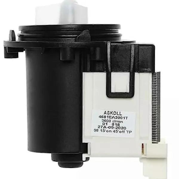 Tvättmaskin Avloppspump Motor 4681EA2001T AP5328388 Ersättning 4681EA1007D för LG Kenmore Tvättmaskiner