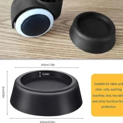 New Tvättmaskin Fot Anti-vibrationsdynor Buller Anti-vibrationsavgift