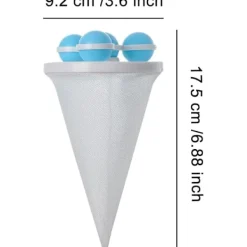 New Tvättmaskin Hår Ludd Fångare, Flytande Husdjur Päls Tvätt Fångare Återanvändbar Tvättmaskin Filtrering Boll