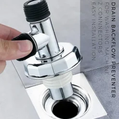 Outlet Tvättmaskin Kontrollera Golv Trefaldig Tvättmaskin Avloppsrör Golv Gemensam Användning Rör Deodorant Lock Överflöd Specialskarv GAO242288