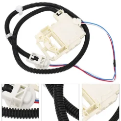 Hot Tvättmaskin Lock Lås Brytare Enhet Robust Tvättmaskin Lock Lås Enhet med Kabelhärva för WHO8X32657 WH08X31222 4963152 AP7033485