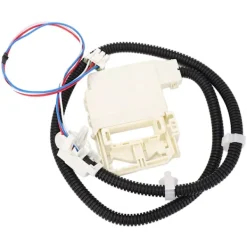 Hot Tvättmaskin Lock Lås Brytare Enhet Robust Tvättmaskin Lock Lås Enhet med Kabelhärva för WHO8X32657 WH08X31222 4963152 AP7033485