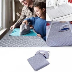 JIUSAIRUI Tvättmaskin Torktumlare cover Värmebeständig filt big gray