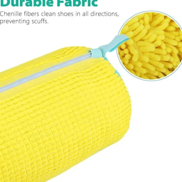 Hot Tvättmaskin tvättpåse, klädpåsar för återanvändbara skor, Tvättmaskinspåse för sportskor sneakers tvättförvaring (2 st)