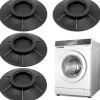 Online Tvättmaskinsfötter Anti Vibrationskuddar Tvättmaskin Anti Vibrations Gummi Fötter Dämparkuddar För Tvättmaskin Torktumlare (10cm, Svart)