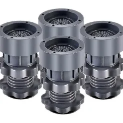 Clearance Tvättmaskinsfötter Stöd Justerbara Höga Halkfria Anti-vibrationsfötter För Tvättmaskin Och Torktumlare