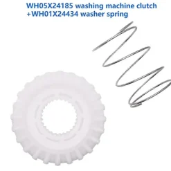Sale Tvättmaskinskoppling WH05X24185 & Kopplingsfjäder WH01X24434, Koppling för Klädtvättmaskin Re