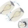 Clearance Tvättmaskinspåse för träningsskor, Tvättmaskinspåse för skor, Skotvättpåse för tvättmaskin och torktumlare (CREME - 2 ST)
