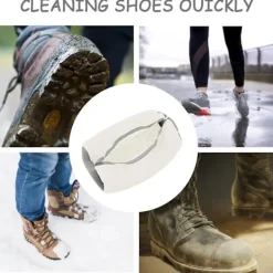 Clearance Tvättmaskinspåse för träningsskor, Tvättmaskinspåse för skor, Skotvättpåse för tvättmaskin och torktumlare (CREME - 2 ST)